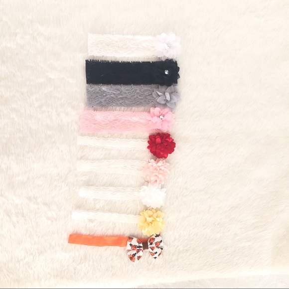 Baby Headbands 9 pieces - Picture 3 of 5